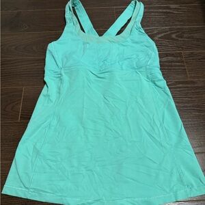 lululemon athletica Mint Green Tank Top